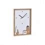 Horloge Murale DKD Home Decor Bois Blanc Maisons (20 x 4 x 30 cm) 28,99 €