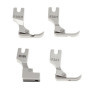 Lot de 4 Pieds-de-biche pour Fermeture Éclair eMagTech - Compatible BROTHER et SINGER