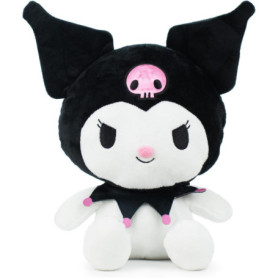 Peluche Hello Kitty Kuromi 30 cm - Douce et Moelleuse pour Enfants