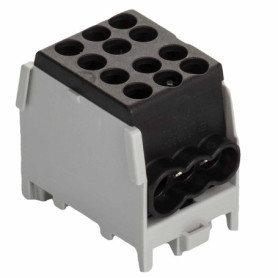 Borne de Dérivation Pollmann HLAK 25-1/4 M2 - Connecteur Électrique Noir