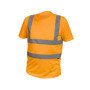 T-Shirt de Sécurité Haute Visibilité Orange Högert Technik - Manches Courtes