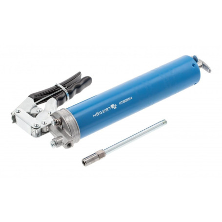 Pistolet à graisse manuel Högert Technik 400 ml - Précision et facilité d'utilisation