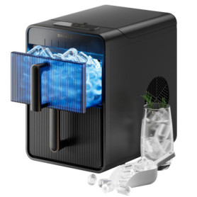 Machine à Glaçons DREAME Aura Bullet - Glaçons en 6 Min, Commande Numérique