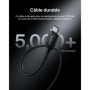 Câble Thunderbolt 5 USB-C Belkin - 1m, 240W, 120 Gbit/s, 4K UHD