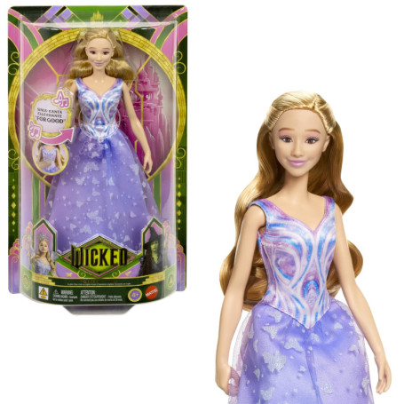 Poupée Glinda Chantante de Mattel - Inspirée du Film Wicked
