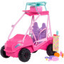 Barbie Coffret Détectives de Plage avec Buggy et Accessoires