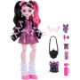 Poupée Draculaura Monster High avec Accessoires et Robe Rose