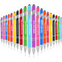 KAHEIGN Ensemble de 20 Stylos à Bille Inspirants avec Citations Motivantes