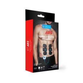 Kit Abs Bluetens : Électrodes et Clip pour Tonification Abdominale