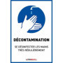 Panneau de Signalisation pour Désinfection des Mains - LIFEBOX