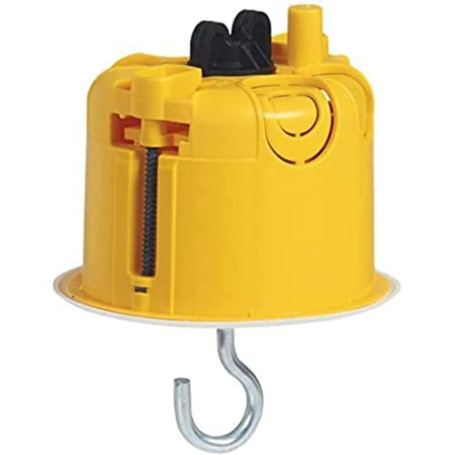 Boîte à encastrer Legrand Batibox pour luminaire - Couvercle Ø65mm