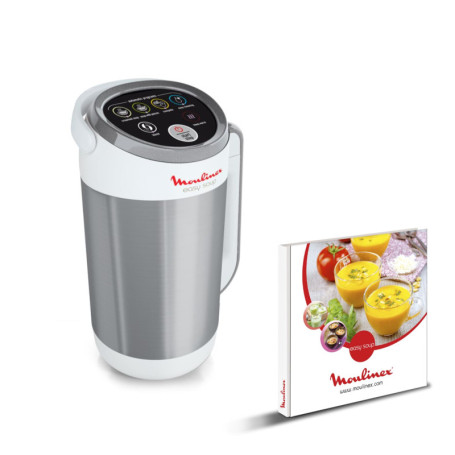 Moulinex Easy Soup Blender Chauffant 1000W - Soupe, Smoothie et Compote