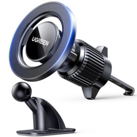 Support Téléphone Voiture Magnétique UGREEN 2 en 1 pour MagSafe