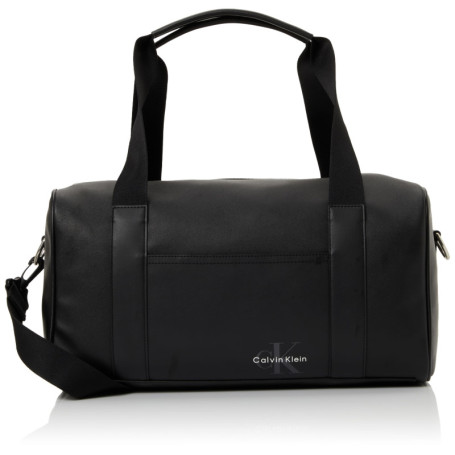 Sac de Sport Calvin Klein Jeans Mono Logo Duffle Noir pour Homme