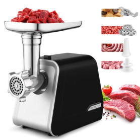 Hachoir à viande électrique 2000 W avec accessoires pour saucisses