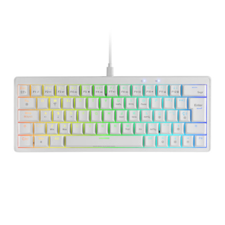 Clavier Mécanique Compact Mars Gaming MKMINIPRO - Éclairage RGB et Switch Silencieux