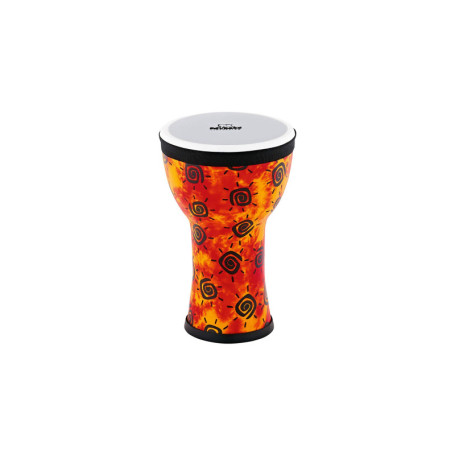 Mini Djembe Nino Percussion pour Enfants - Instrument Musical Multicolore