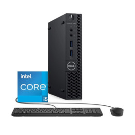 Mini PC Dell Optiplex 3060 - Intel Core i5, 8 Go RAM, 512 Go SSD, Windows 11 Pro