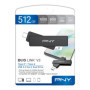Clé USB PNY Duo Link V3 512 Go - Ultra Rapide Type-C & Type-A