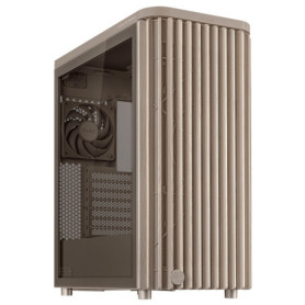 Boîtier Moyen Tour ATX ASUS ProArt PA401 Wood TG Beige avec Ventilateurs