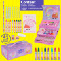 Coffret Créatif Peppa Pig pour Dessin et Coloriage - 30 Pièces