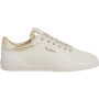 Baskets Pepe Jeans Kenton Court W Femme - Jaune Doré - Taille 39 EU