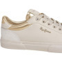 Baskets Pepe Jeans Kenton Court W Femme - Jaune Doré - Taille 39 EU
