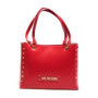 Sac à main Love Moschino Rouge avec Clous
