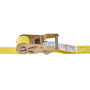Lot de 4 Sangles à Cliquet VEVOR 3,8 cm x 6 m pour Déménagement et Transport