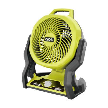 Ventilateur Sans Fil RYOBI 18V ONE+ - Ultra Silencieux et Réglable pour Bureau et Camping