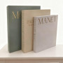 Lot de 3 Livres Décoratifs en Lin avec Fermeture Magnétique - Élégance et Rangement