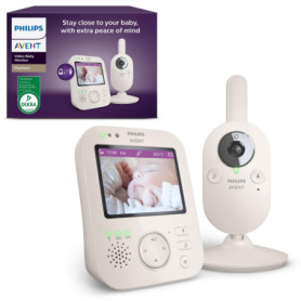 Philips AVENT Babyphone Vidéo Premium avec Écran 3,5" et Vision Nocturne
