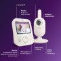 Philips AVENT Babyphone Vidéo Premium avec Écran 3,5" et Vision Nocturne