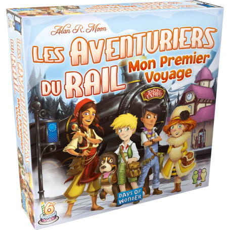Les Aventuriers du Rail : Mon Premier Voyage - Jeu de Société pour Enfants