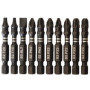 Jeu d'embouts de tournevis SabreCut 50 mm - PZ2, PZ3, PH2, PH3, SL7, T15, T20 avec boîte