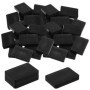 Lot de 40 Cales d'Espacement en Plastique Noir pour Carrelage et Rénovation