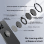 Anneau de Support Réglable 360° pour Smartphone - SYNCWIRE Noir