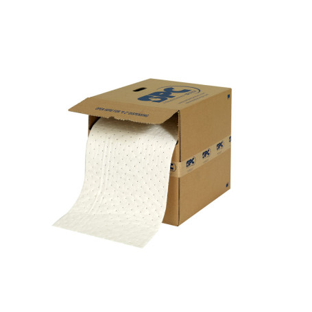 Rouleau Absorbant SXT pour Huile - 380mm x 46m - Blanc