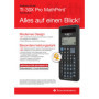 Calculatrice Texas Instruments TI 30X Pro MathPrint - Noir