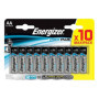 Energizer Max Plus - Lot de 10 Piles AA Alcalines 1,5V - Performance Durable