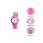 Montre Fille Tikkers TK0003 - Quartz Analogique avec Bracelet Caoutchouc Rose