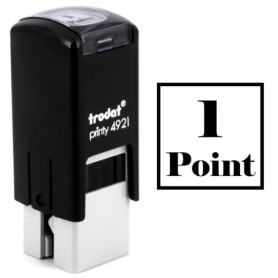 Tampon Auto-Encreur 1 Point pour Cartes de Fidélité et Tickets