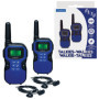 Talkies-Walkies Lexibook Longue Portée 5km - Blue Black