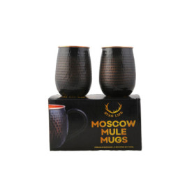 Lot de 2 Gobelets en Cuivre Pur STAGLIFE - Tasses Isolées pour Boissons