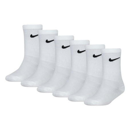 Lot de 6 paires de chaussettes rembourrées pour enfants Nike