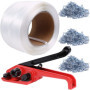 Kit de Cerclage U.S. Solid pour Palette - 500m de Corde Tressée et 300 Attaches Métalliques