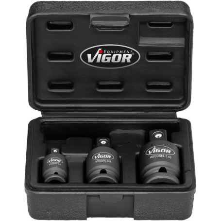 Kit d'Embouts Articulés ViGOR V5505N pour Clé à Chocs - 3 Pièces