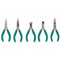 Kit de 5 Pinces de Précision Velleman pour Professionnels et Hobbyistes