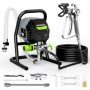 Pulvérisateur de Peinture Airless WORKPRO 700W - Haute Efficacité pour Intérieur et Extérieur
