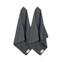 Lot de 2 Chiffons de Nettoyage Réutilisables pour Tableau Blanc - Gris
